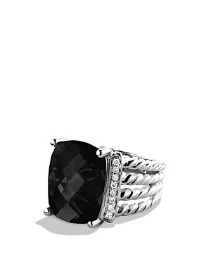 David Yurman Wheaton Ring with Black Onyx and Diamonds | Bloomingdale's (US)