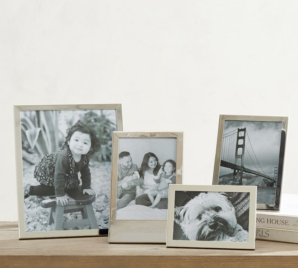 Modern Silver Frames | Pottery Barn (US)