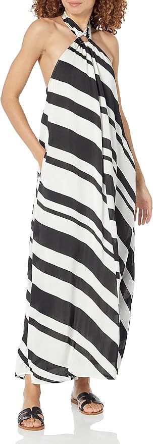 The Drop Women's Shaana Halter Neck Maxi Dress | Amazon (US)