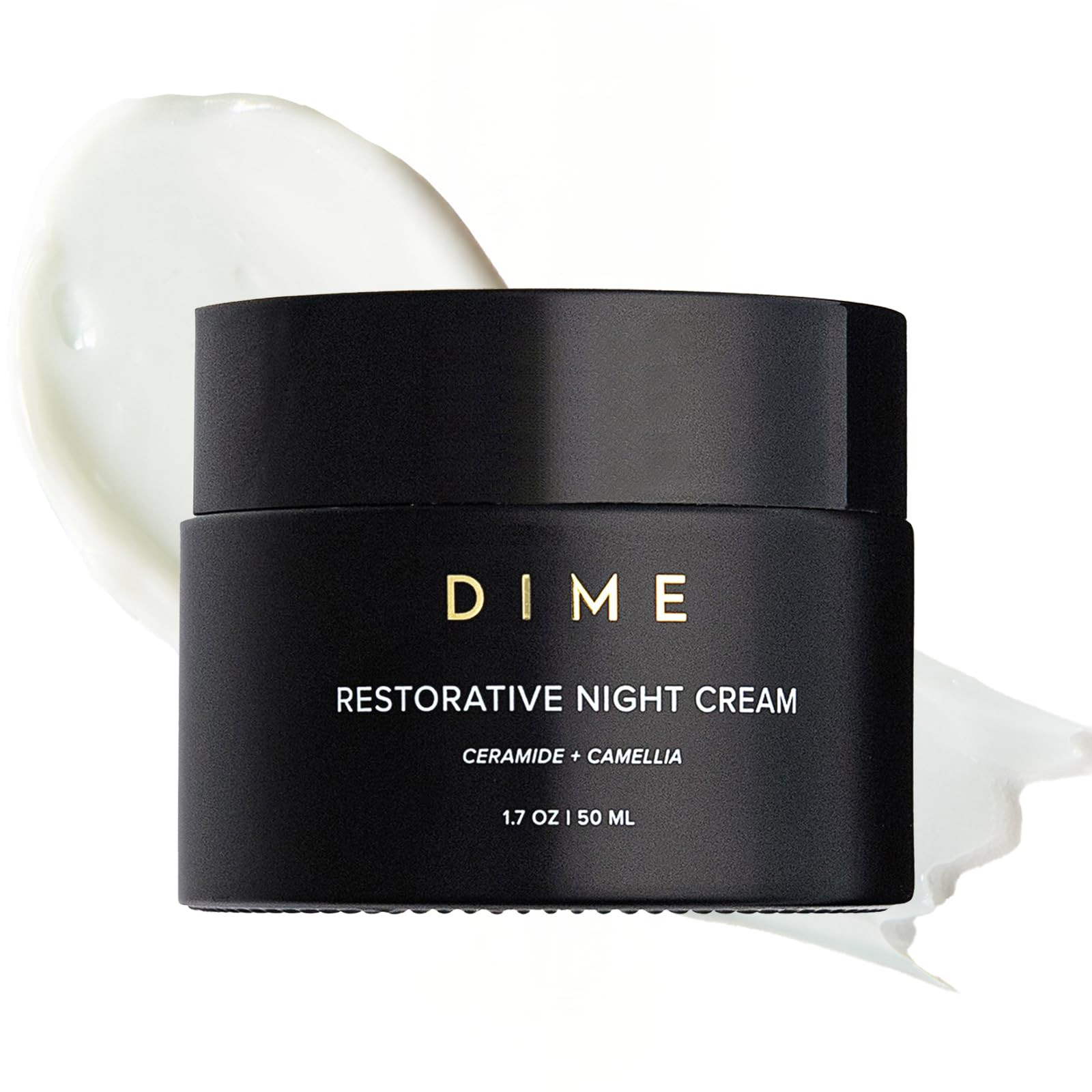 Dime Beauty Restorative Night Cream, Facial Moisturizer with Ceramides and Sea Buckthorn, 1.7 oz ... | Amazon (US)