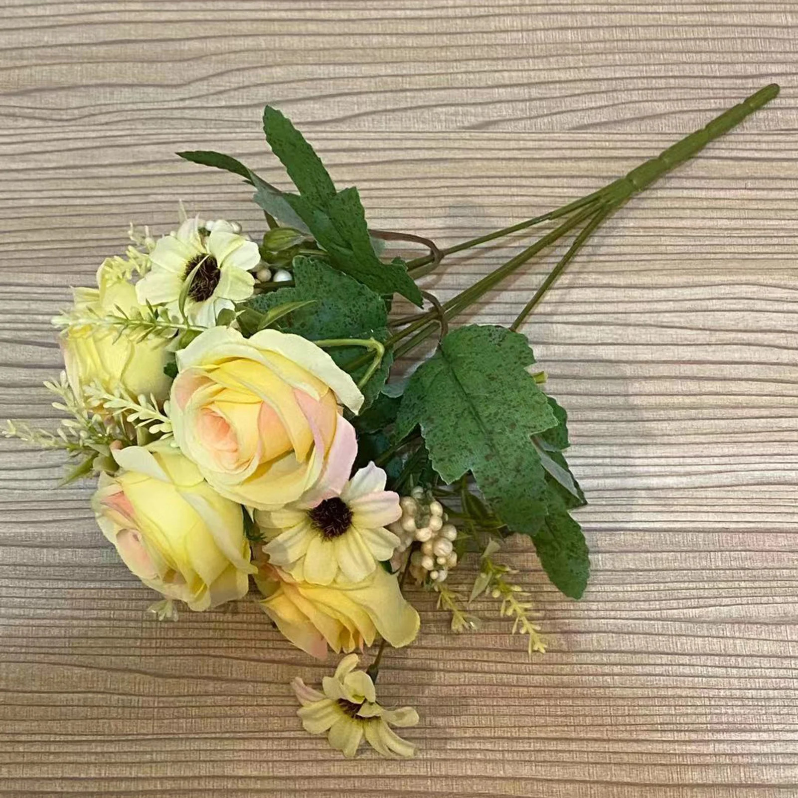 VIST FOX Artificial Roses Decorate Not Withered Attractive Lightweight Fake Rose Flowers | Walmart (US)
