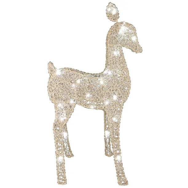 Holiday Time Flat-Tastics A Frame Doe 28 Inches Tall - Walmart.com | Walmart (US)