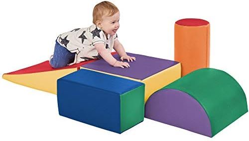 ECR4Kids - ELR-12683 SoftZone Climb and Crawl Activity Play Set, Lightweight Foam Shapes for Clim... | Amazon (US)