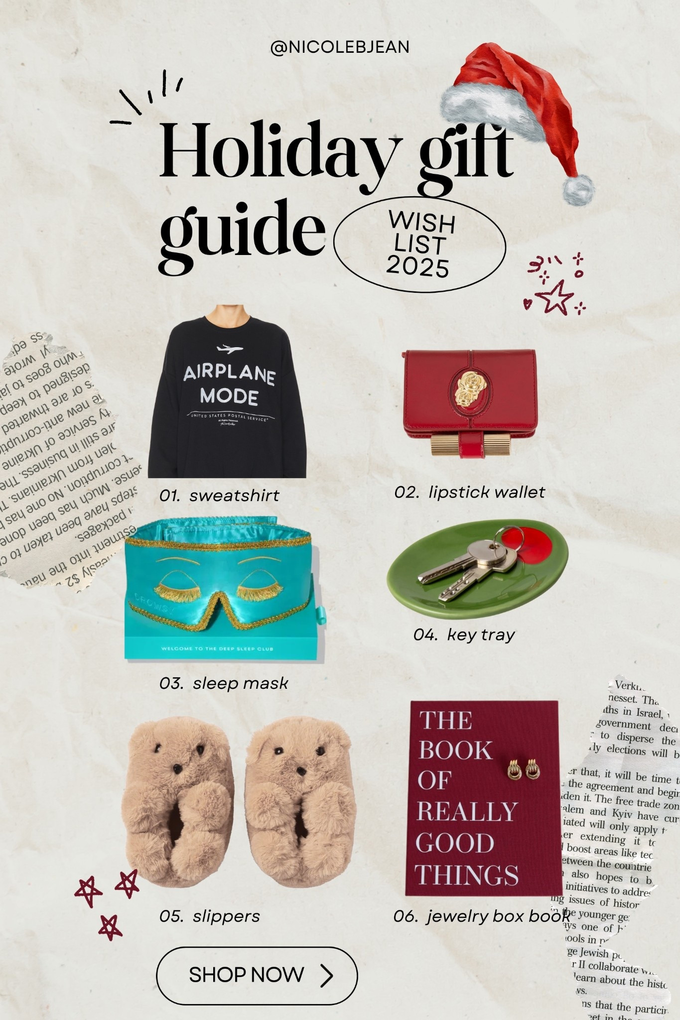 This year, my “gift guide” is my Christmas wish list. Read more about each one on Nicolebjean.com (plus find a few not likable here.) What are you guys asking Santa for? 

#LTKHoliday #LTKGiftGuide