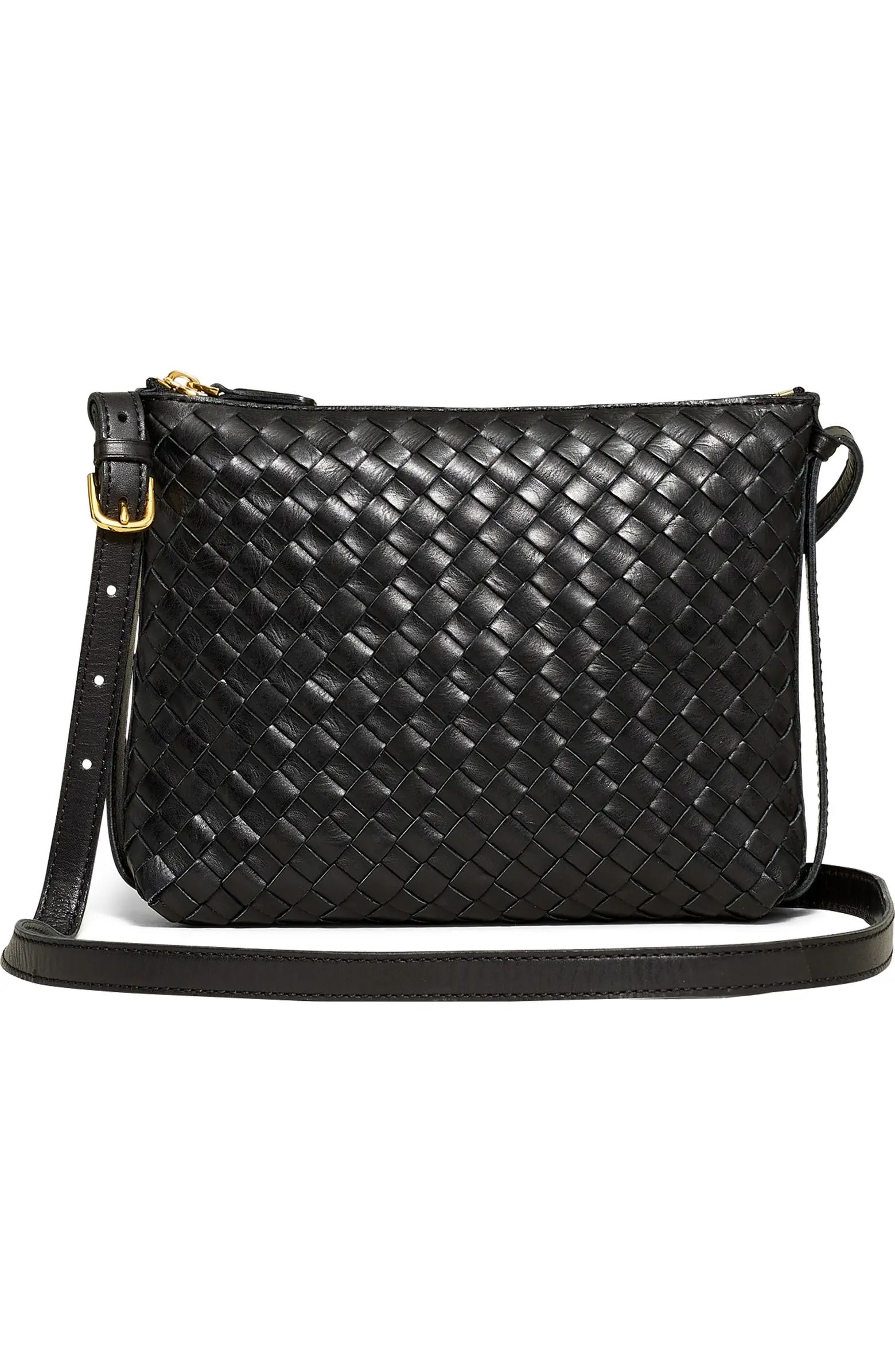 Woven Leather Crossbody Bag | Nordstrom