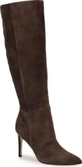 Nine West Richy Pointed Toe Knee High Boot (Women) | Nordstrom | Nordstrom