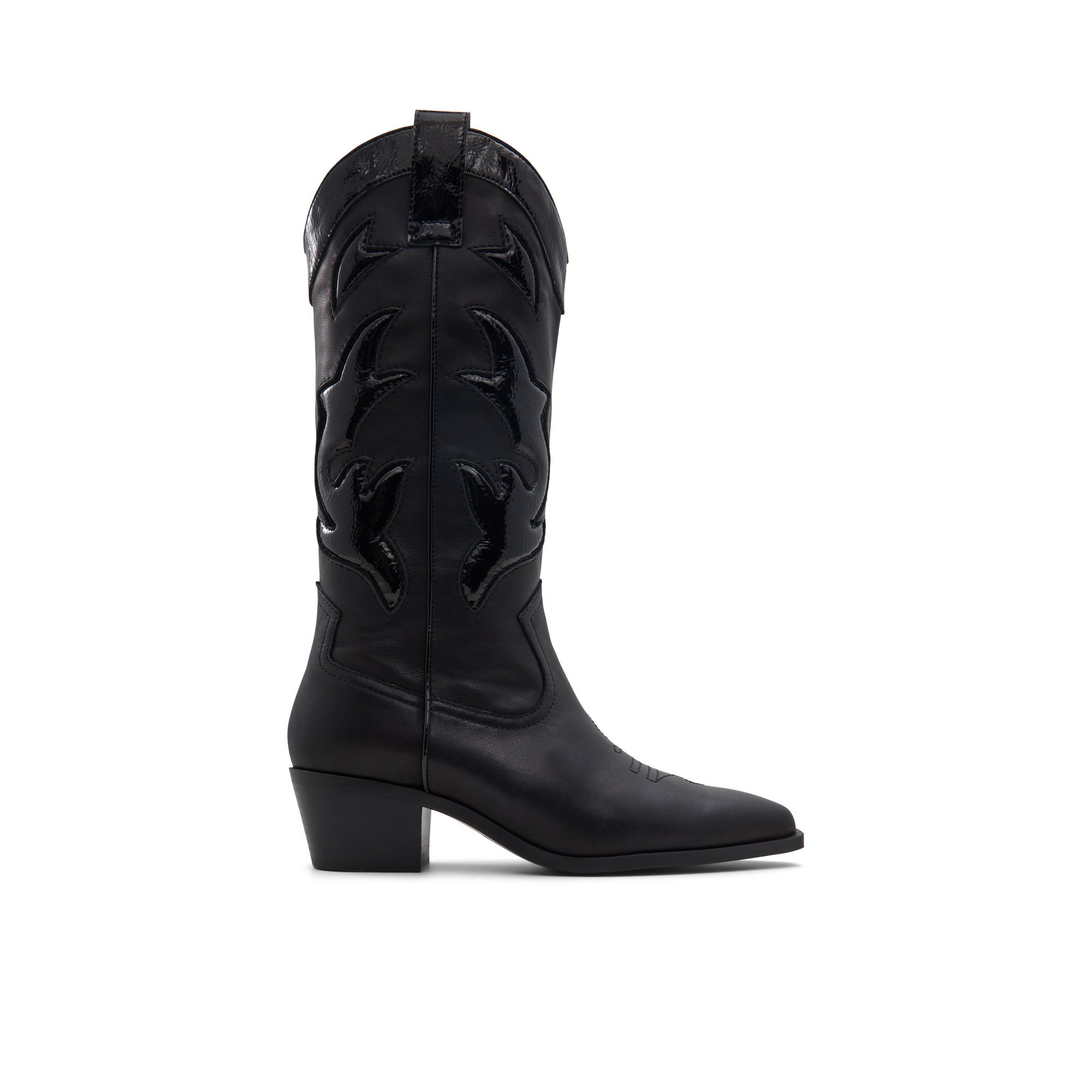 ALDO Nebraska - Women's Western and Cowboy Boot Collection - Black, Size 11 | Aldo Shoes (US)