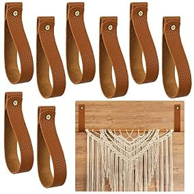 8 Pieces Artificial Leather Wall...
 | Amazon (US)