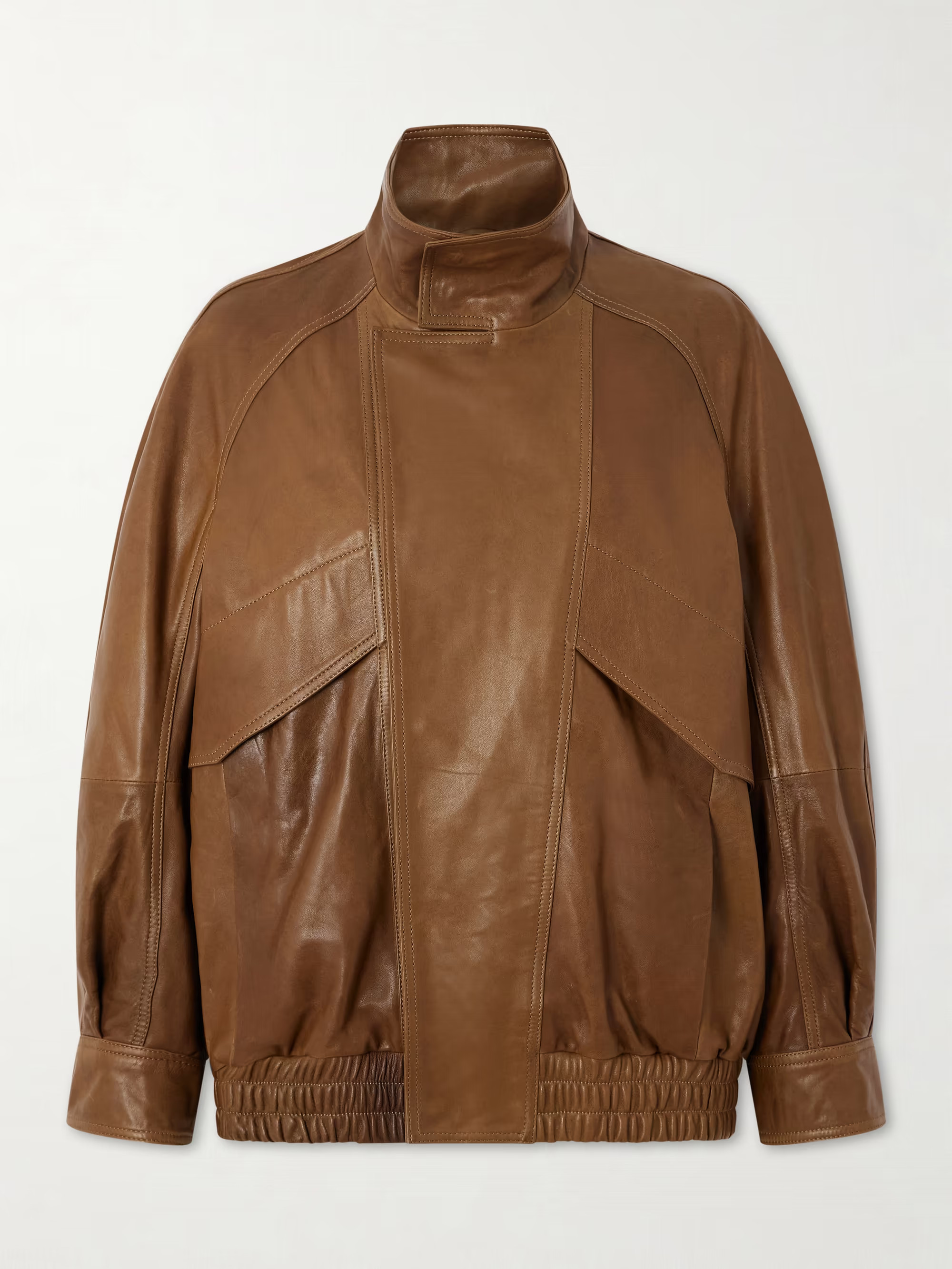 Ariste paneled leather jacket | NET-A-PORTER (UK & EU)