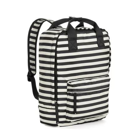 Black/White Stripe Square Backpack | Walmart (US)