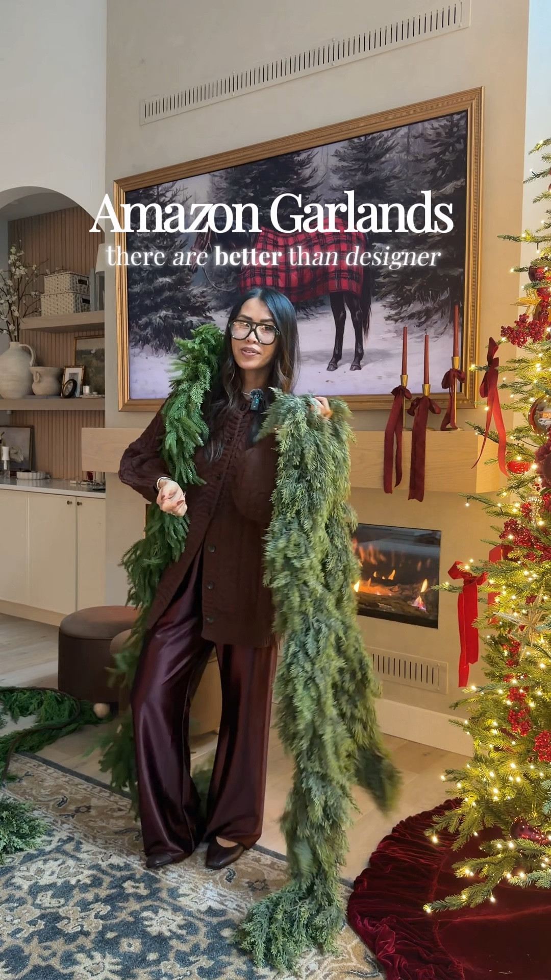 Mantel decor, Christmas garlands Amazon 

#LTKHome #LTKHoliday #LTKSaleAlert