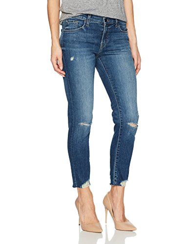 J Brand Jeans Women's Sadey Slim Straight, Revoke Destruct, 28 | Amazon (US)
