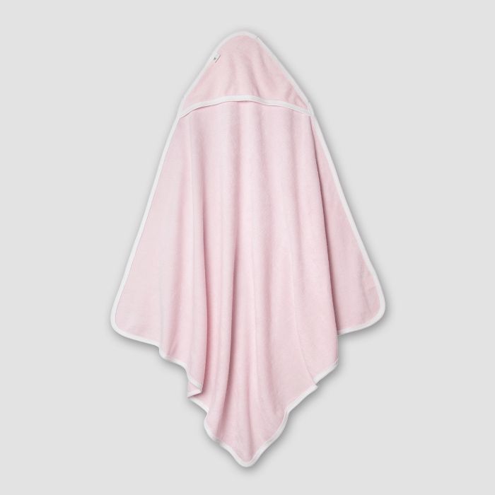 Burt's Bees Baby® Organic Cotton Hooded Towel - Blossom | Target