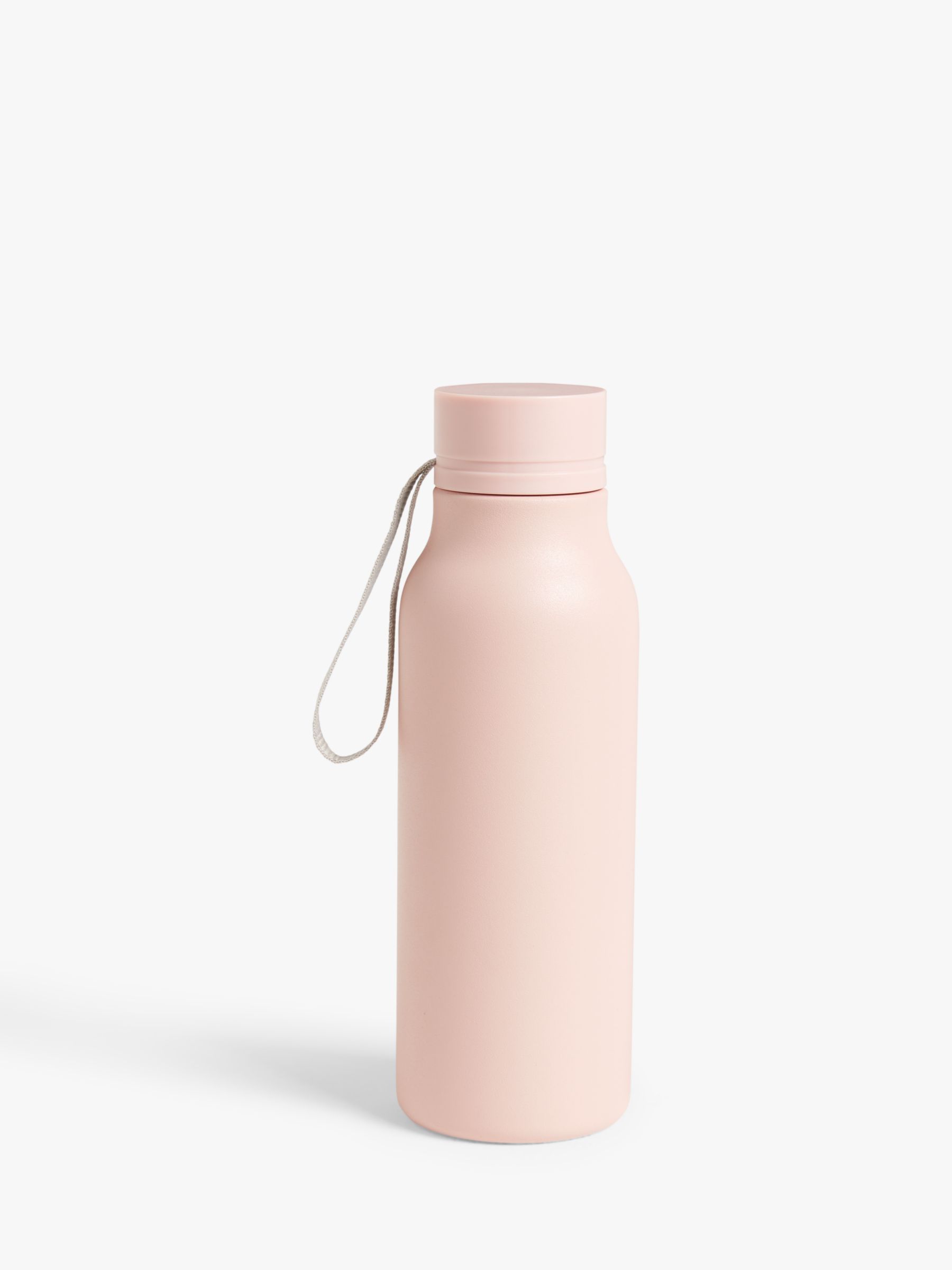 John Lewis ANYDAYJohn Lewis ANYDAY Double Wall Stainless Steel Leak-Proof Drinks Bottle, 500ml, P... | John Lewis (UK)