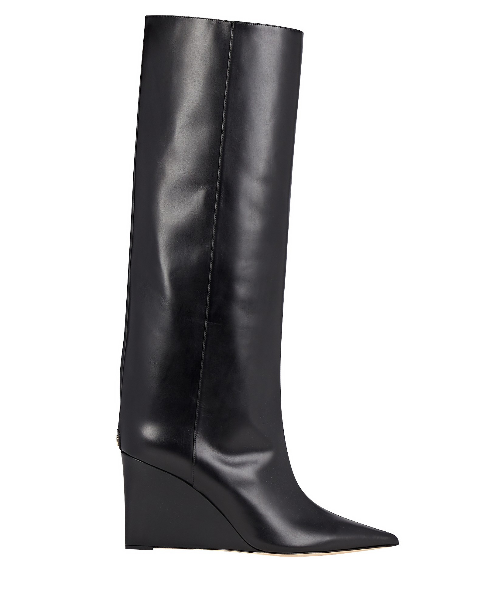 Blake Leather Wedge Boots | INTERMIX