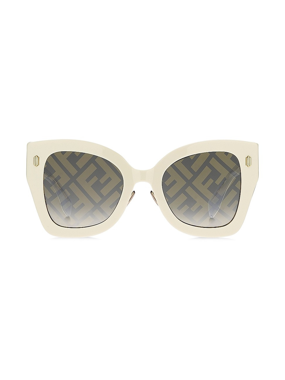 Fendi Women's 51MM Butterfly Sunglasses - Ivory | Saks Fifth Avenue