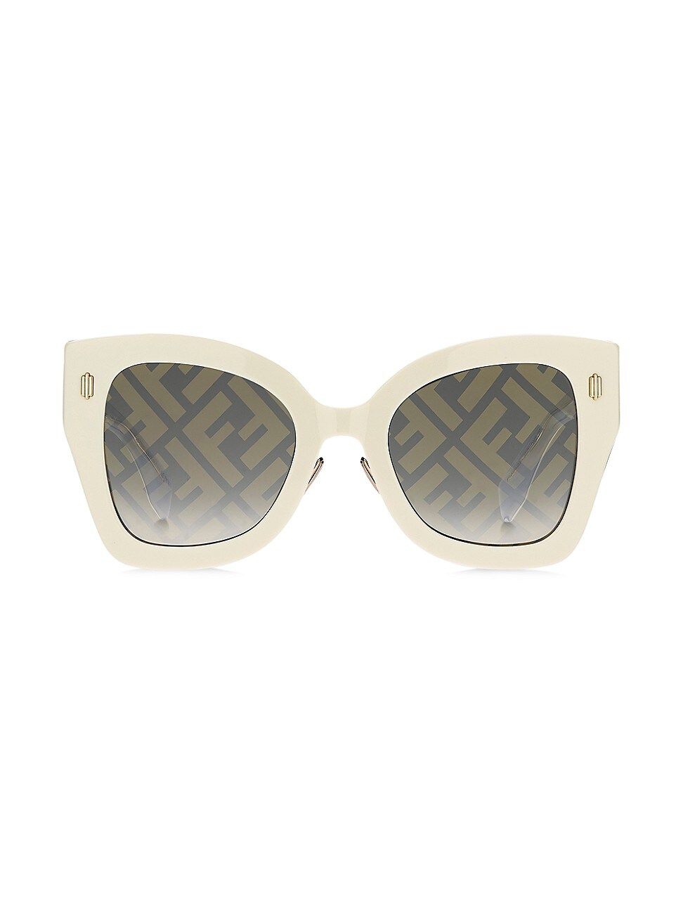 Fendi Women's 51MM Butterfly Sunglasses - Ivory | Saks Fifth Avenue