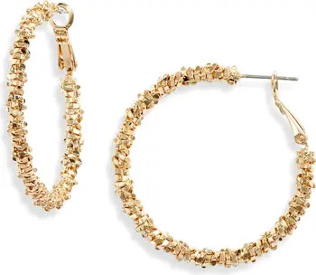 Beaded Hoop Earrings | Nordstrom