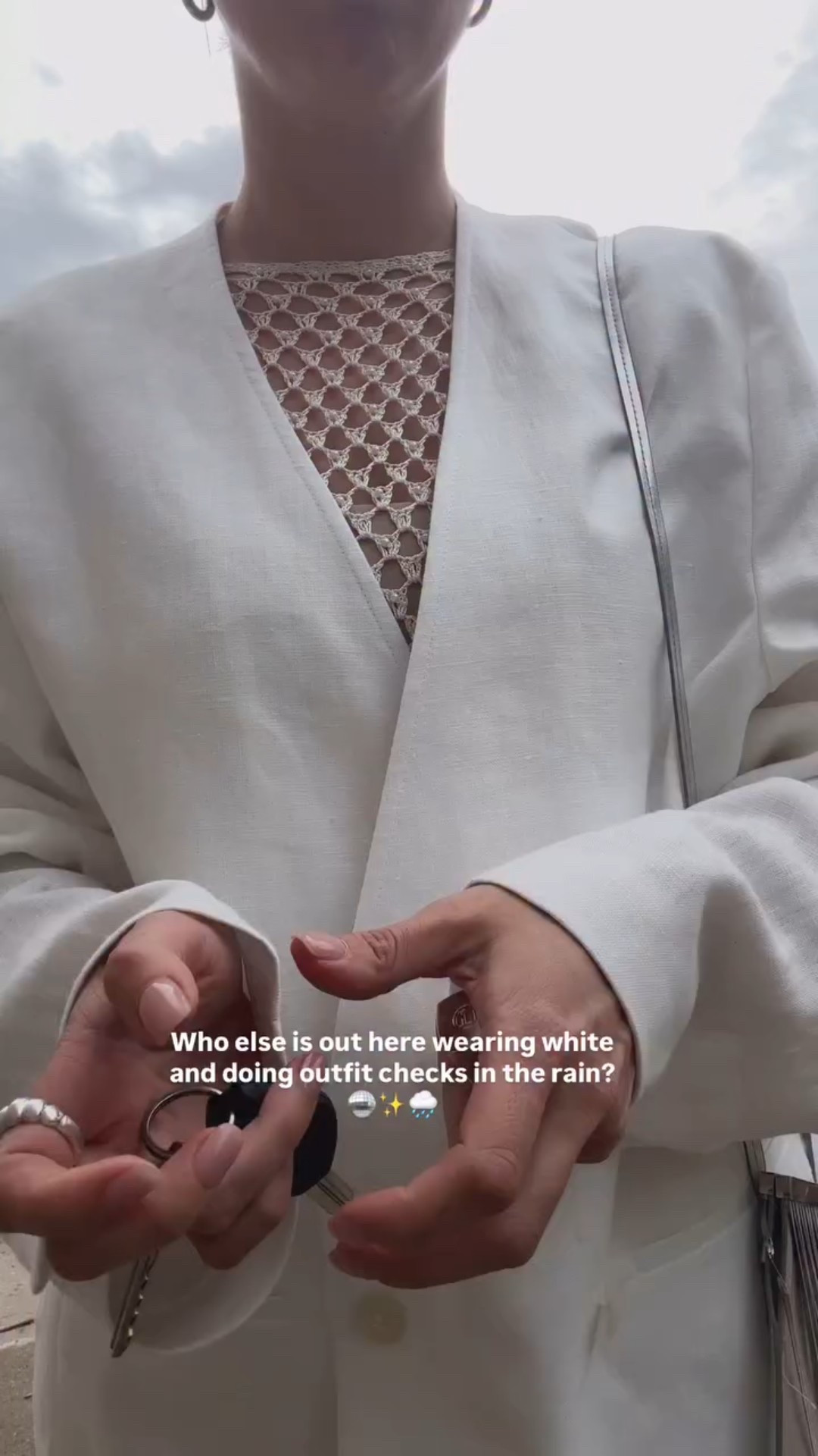 Dressing well is the plan, no matter the weather 🌧️
If you get it, you get it.
Tag your stylishly same friend who’d wear this too and create outfit check no matter what 🩵

Fashion | outfits | content creation | daily looks | fashionistas| outfit checks | Toronto street style | street style | ootd