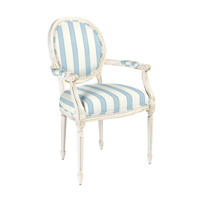 Oval Back Louis XVI Armchair | Ballard Designs | Ballard Designs, Inc.
