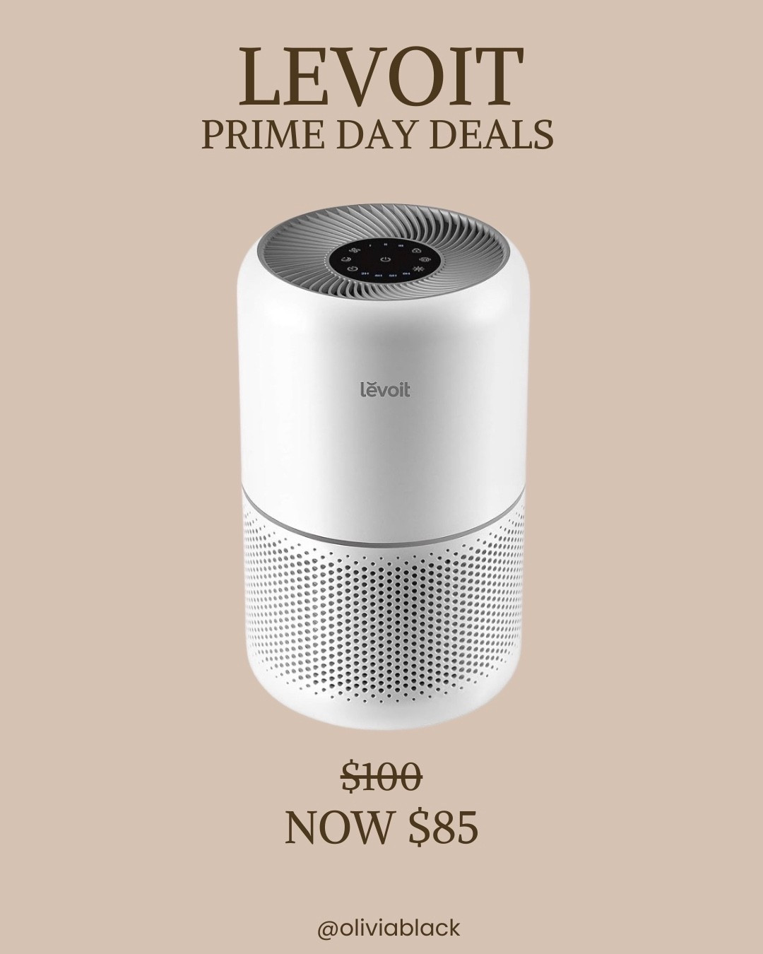 Levoit air purifier Amazon prime day deal! 

air purifier | levoit | sale | deal | steal | amazon | prime day 

#LTKSaleAlert #LTKFindsUnder100 #LTKHome