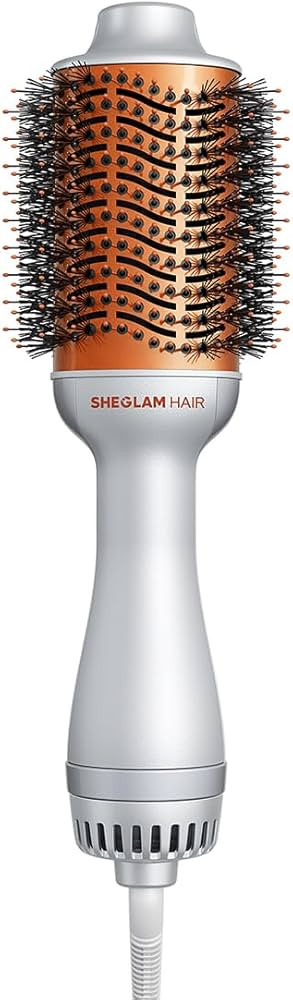 SHEGLAM 4-in-1 Hot Air Brush - Hair Dryer & Styler with 33000 RPM Motor, GLOSS PRO Coating for Sh... | Amazon (US)