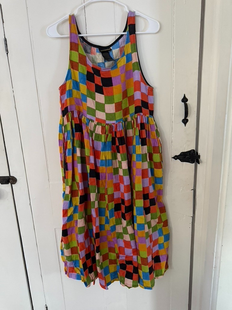 Nooworks Naomi in Rare Carnival! 100% Linen XSmall Pockets! EUC | eBay US