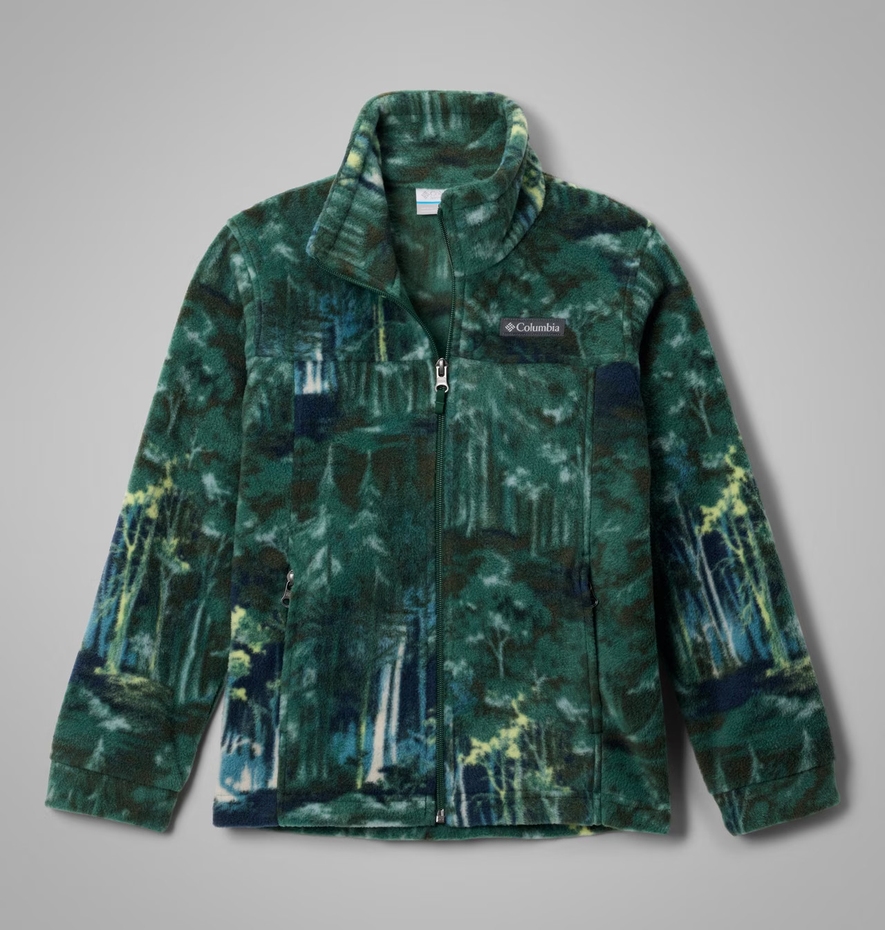 Boys’ Zing™ III Printed Fleece Jacket | Columbia Sportswear