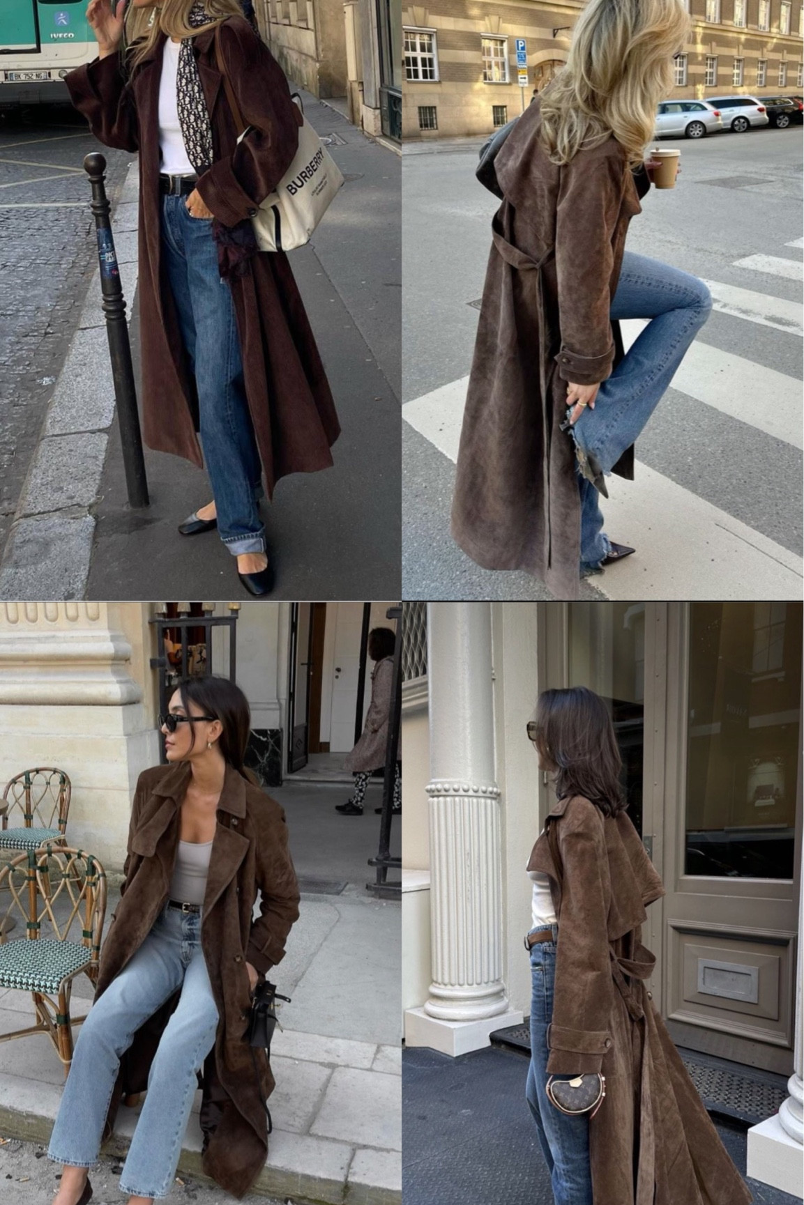 Brown trench 🤎👜🐿️🐻🍂 

#LTKfrance #LTKautumn