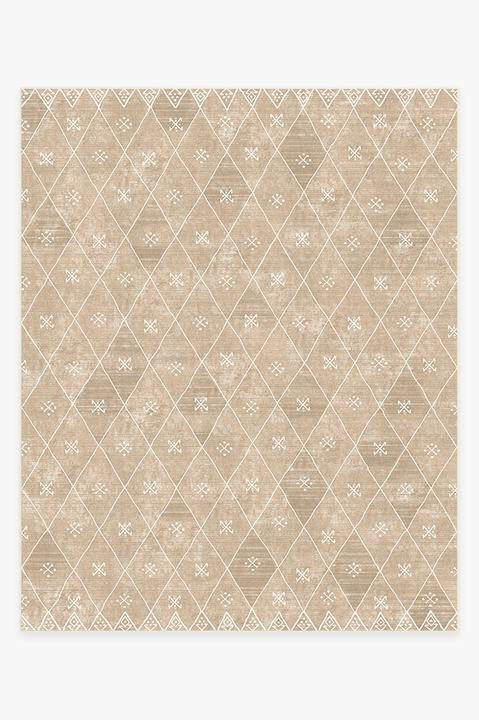 Kavi Diamond Rose Gold Rug | Ruggable