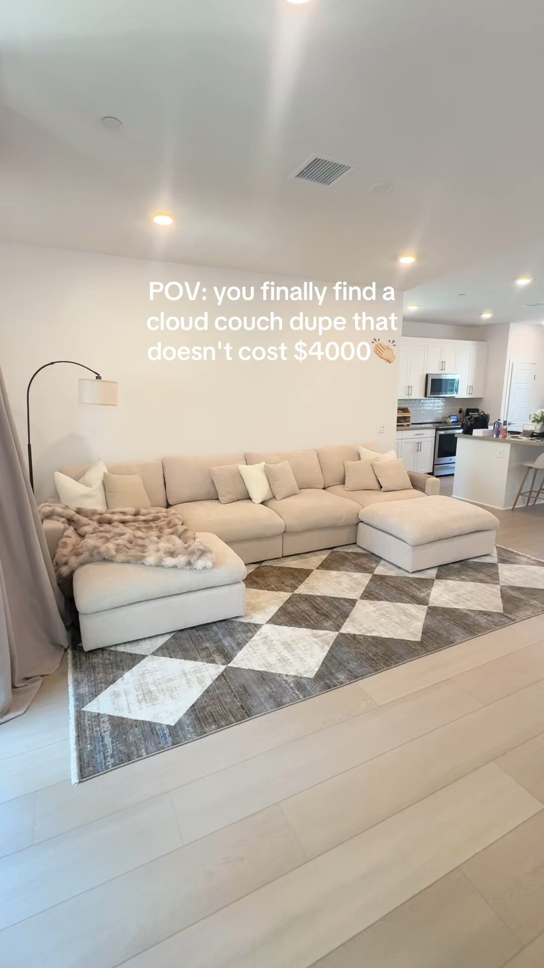 this Wayfair cloud couch is giving luxury living room aesthetic on a budget and I’m OBSESSED🤩

the oversized cushions, deep seats, and cozy modern vibe make it the ultimate comfy couch for movie nights, mom life, and everyday lounging✨

if you’ve been searching for an affordable cloud couch, neutral living room inspo, or a cloud couch dupe… this is it 🤌🏻

 #wayfair #cloudcouch #cloudcouchdupe #livingroomdecor #homedecor

#LTKSaleAlert #LTKHome #LTKU