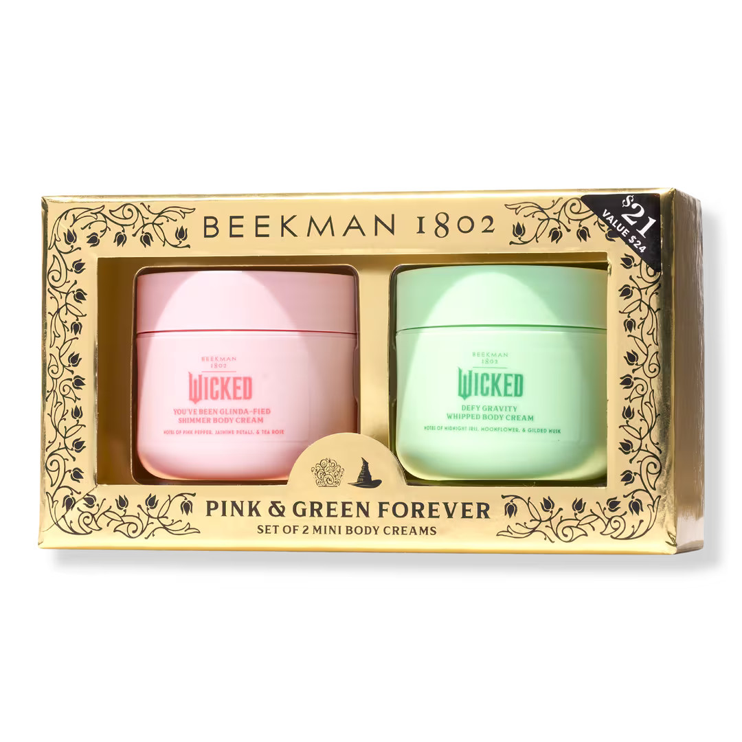 Beekman 1802 x Wicked Pink & Green Forever Whipped Body Cream Gift Set | Ulta