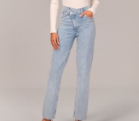Abercrombie & Fitch currently has 25% off all jeans for their Semi-Annual Denim Event sale! Hurry and shop this limit time sale! #abercrombie #abercrombieandfitch #sale #denim #favoritejeans 

#LTKunder100 #LTKcurves #LTKsalealert