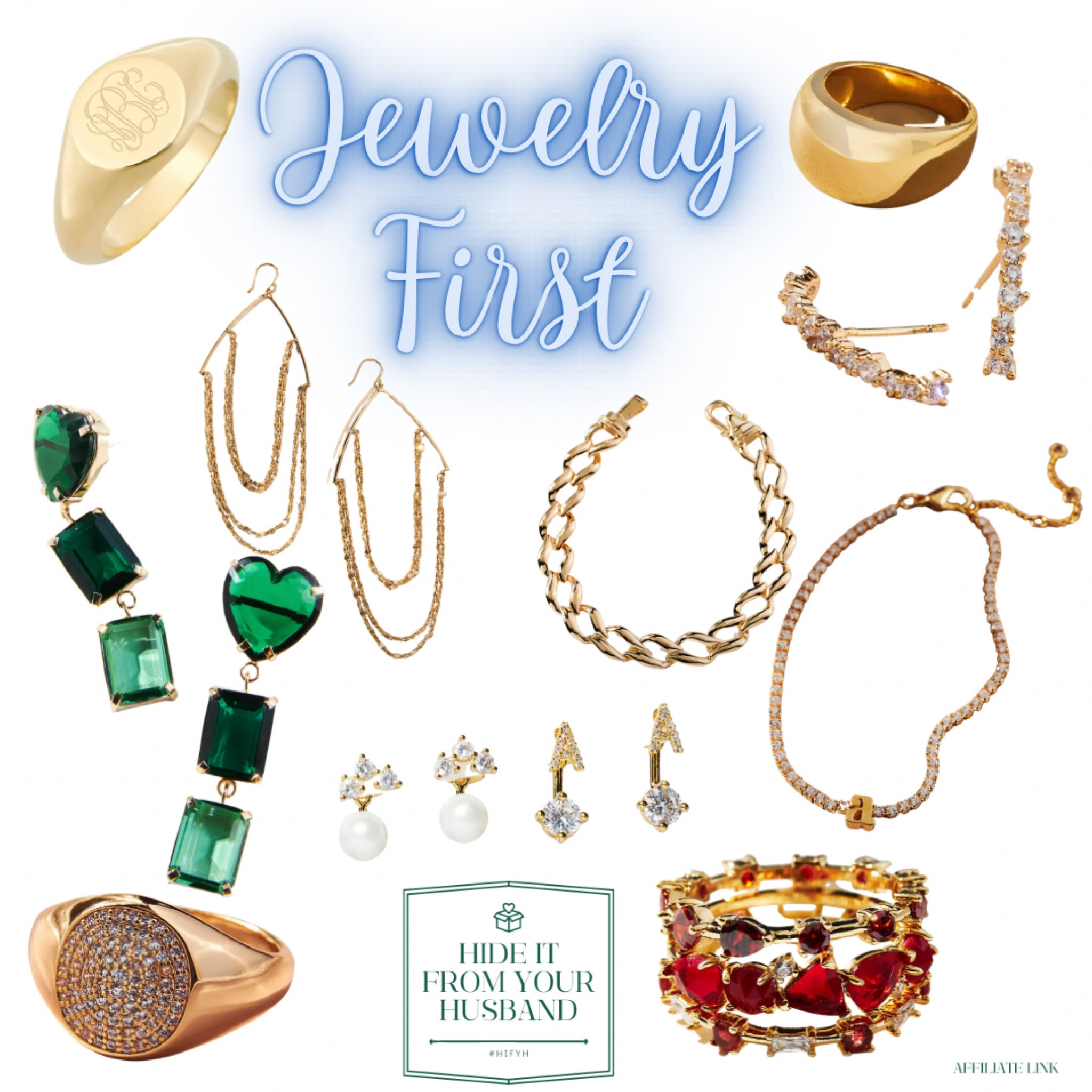 Jewelry first, clothes second 😉😍 On a real jewelry kick lately as I truly believe any outfit can be elevated with a simple (or extra AF) piece of jewelry. Linking a few I currently have sitting in my cart- and some of these are on MAJOR SALE

#LTKFind #LTKbeauty #LTKsalealert