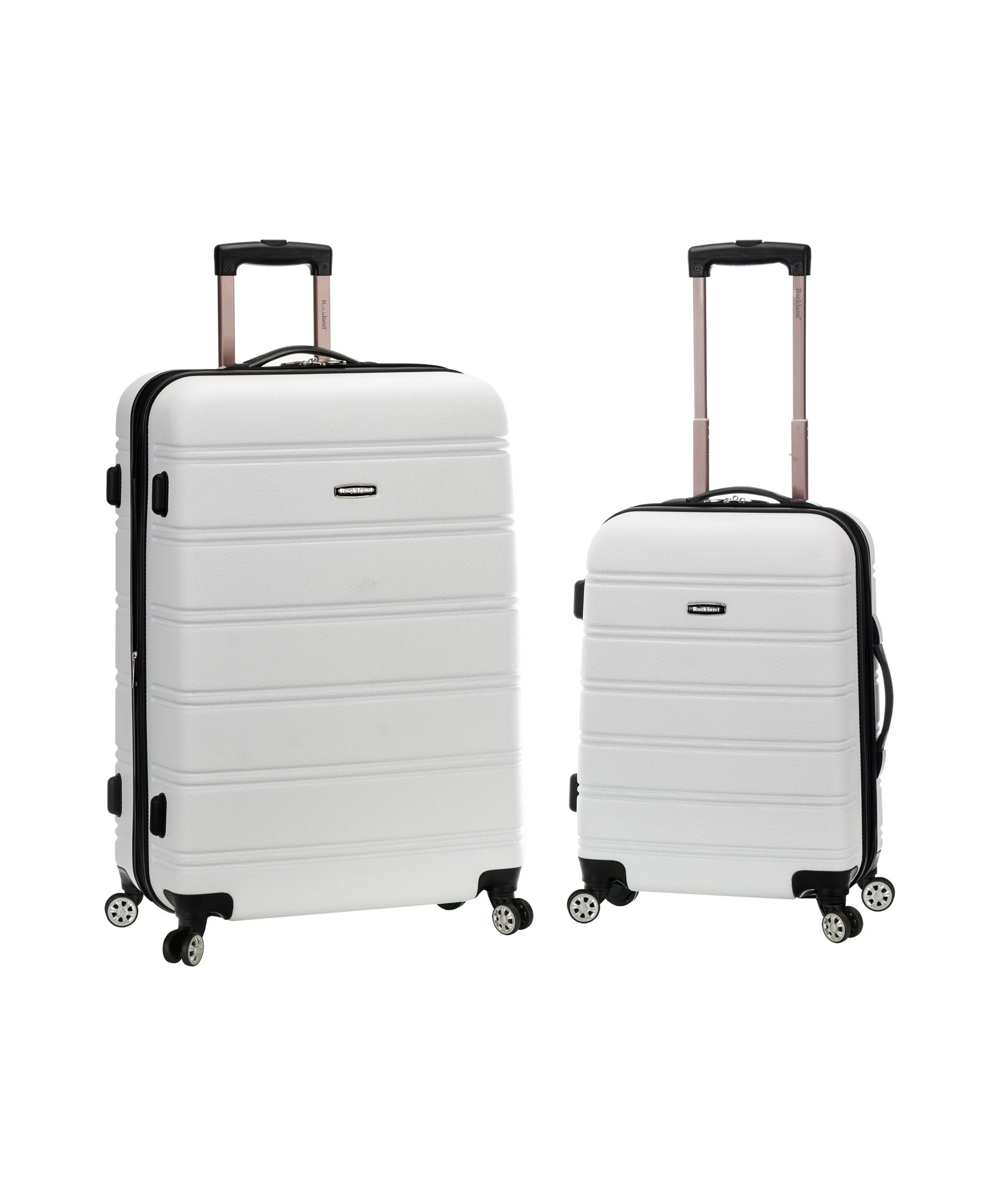 Rockland Melbourne 2 Piece Hardside Spinner Luggage Set, F225 - Walmart.com | Walmart (US)