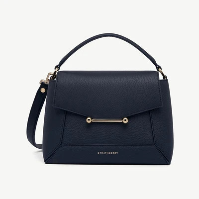 Mosaic Bag - Navy | Strathberry