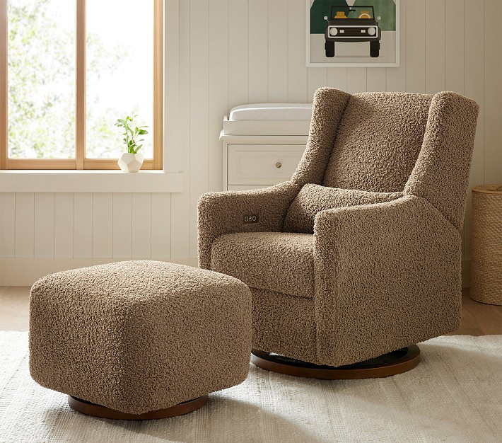 Babyletto Kiwi Swivel Glider Recliner | Pottery Barn Kids