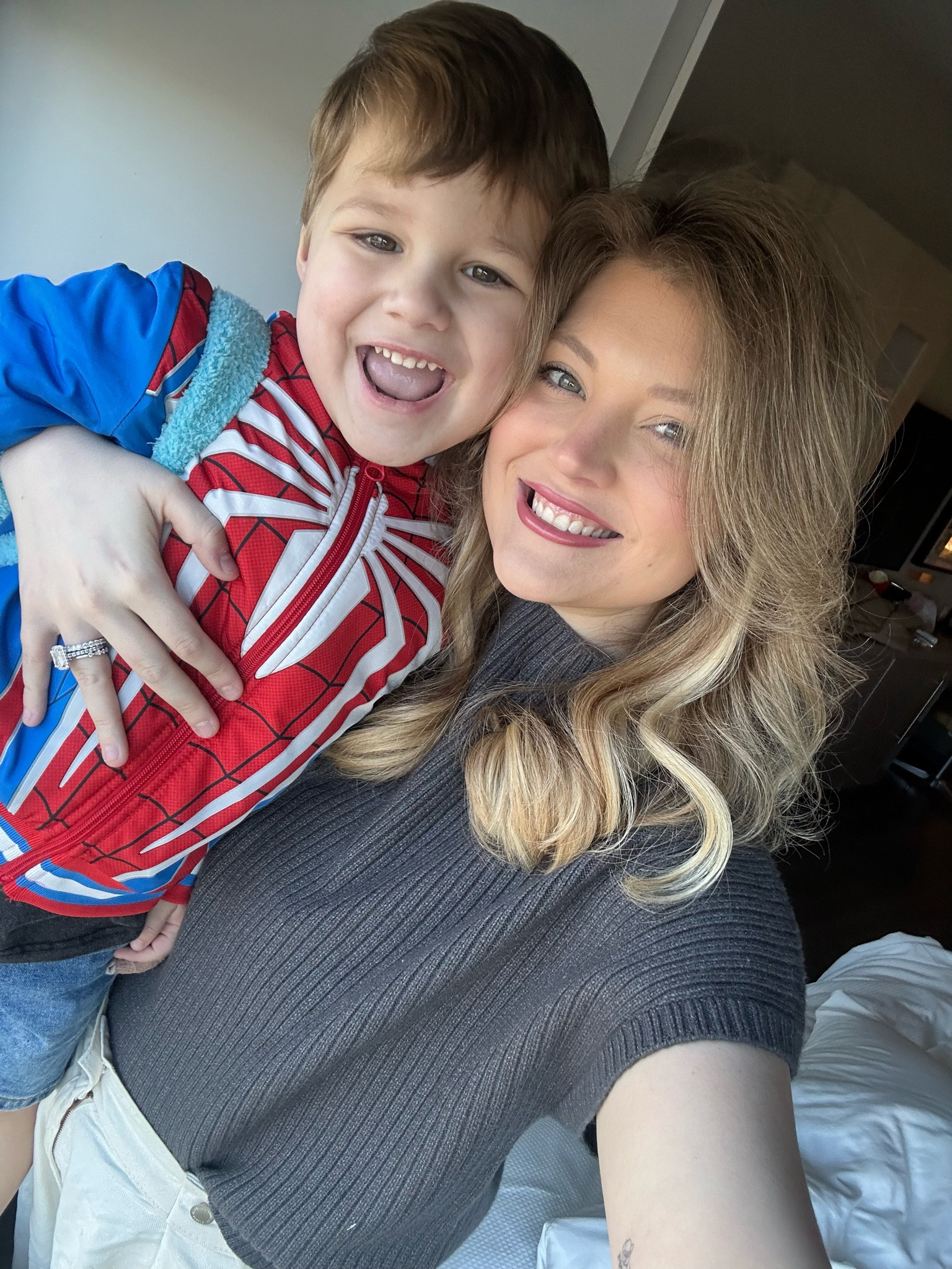 Just a boy & his spidey jacket 🕷️💙🕸️♥️

#LTKKids