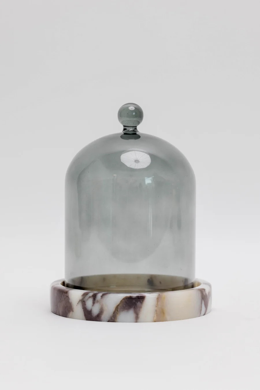 Glass Cloche with Stone Base | THELIFESTYLEDCO
