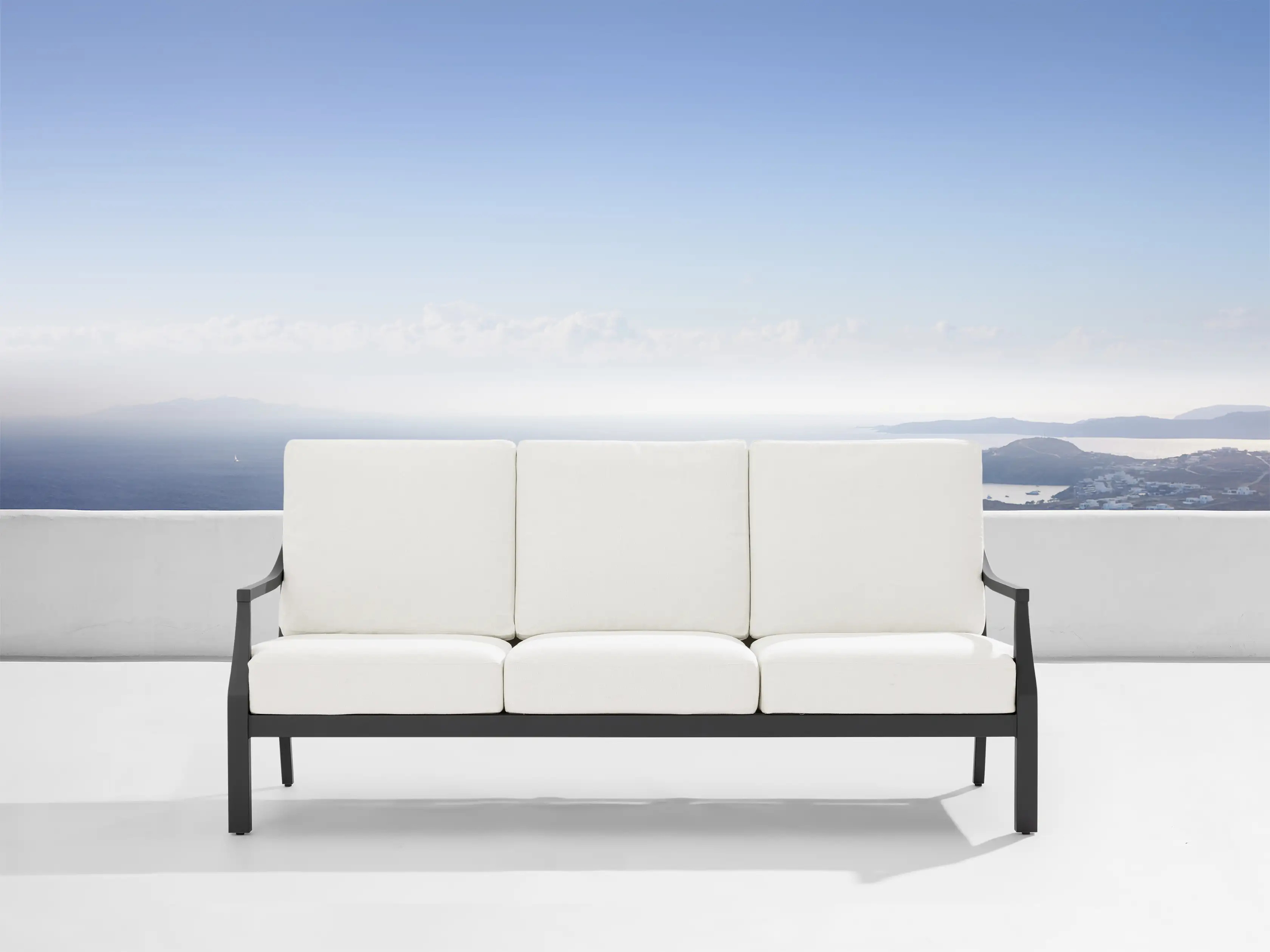 Montego Outdoor Aluminum Sofa | Arhaus