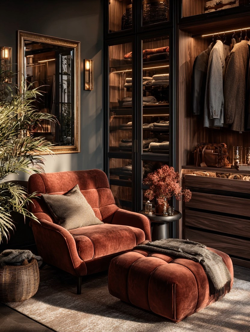 Getting dressed should never feel rushed. It should feel like a ritual.

A lounge chair in your dressing space completely changes the experience. It slows you down, gives you a moment to think, and turns outfit planning into something intentional instead of reactive.

This is what most closets are missing. Not more storage—but a place to pause.

The warmth of a velvet chair, paired with a gold-framed mirror and soft lighting, creates a space that feels curated, not just functional. You sit, you plan, you edit your wardrobe with clarity. And suddenly, those “I have nothing to wear” moments start to disappear.

And the best part—you don’t need a walk-in closet. Even a small corner can become this.

Explore our edit of lounge chairs and mirrors to create your own dressing space. Because how you get ready sets the tone for your entire day.

#DressingRoomStyle #QuietLuxuryLiving #HomeRituals 

 #LTKHome