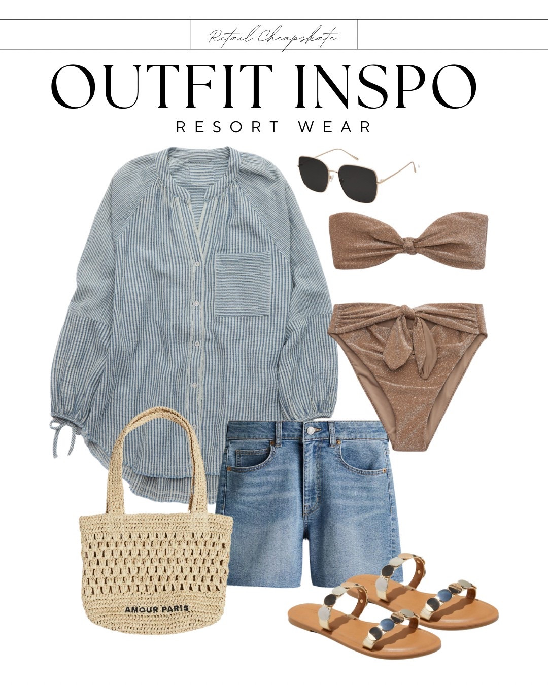 Resort wear outfit inspo! 

#LTKFindsUnder50 #LTKSwim #LTKStyleTip