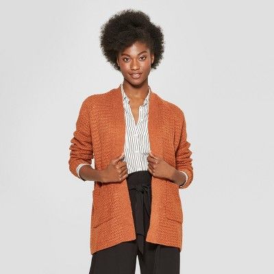 Women's Textured Open Layering Cardigan - A New Day™ | Target