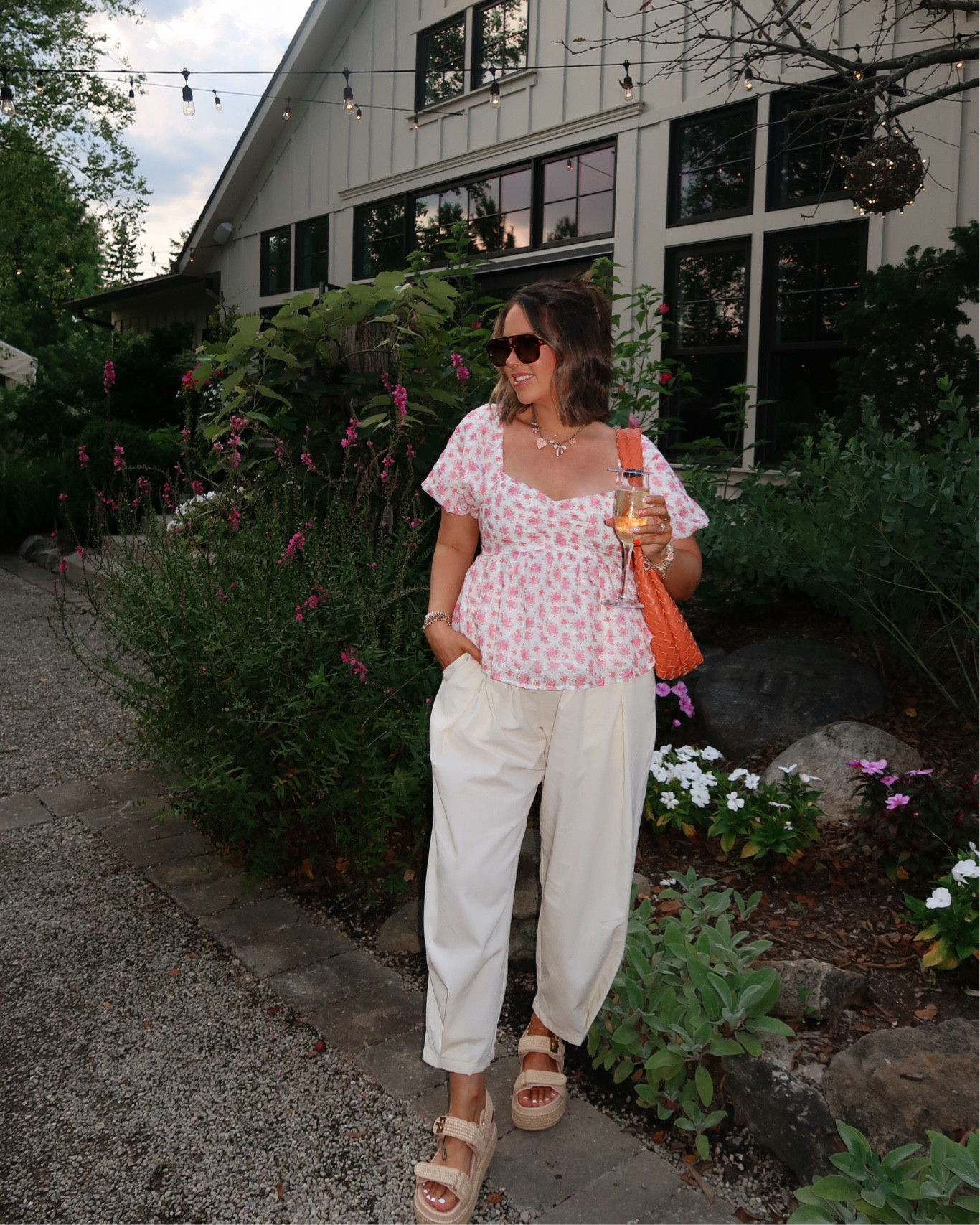 Altard State blouse (sold out but linked similar!) + Amazon pants 🩷🩷 size small in their tops, size medium in these pants! 

Amazon fashion, Amazon summer finds, Amazon pants, linen pants, Target accessories, Target bag, woven bag, summer accessories 

#LTKFindsUnder50 #LTKSeasonal