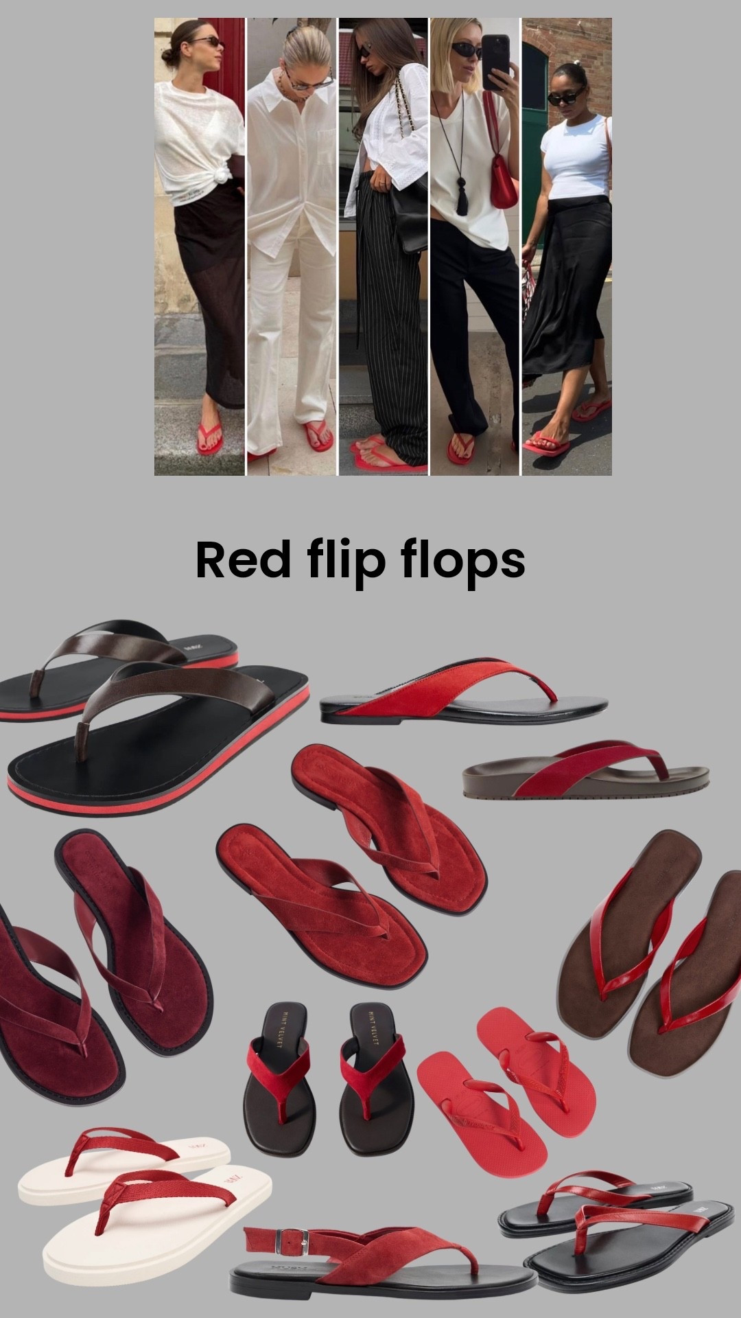 A red flip flop is the simplest instant update this summer.

#LTKsummer #LTKstyletip #LTKover50style