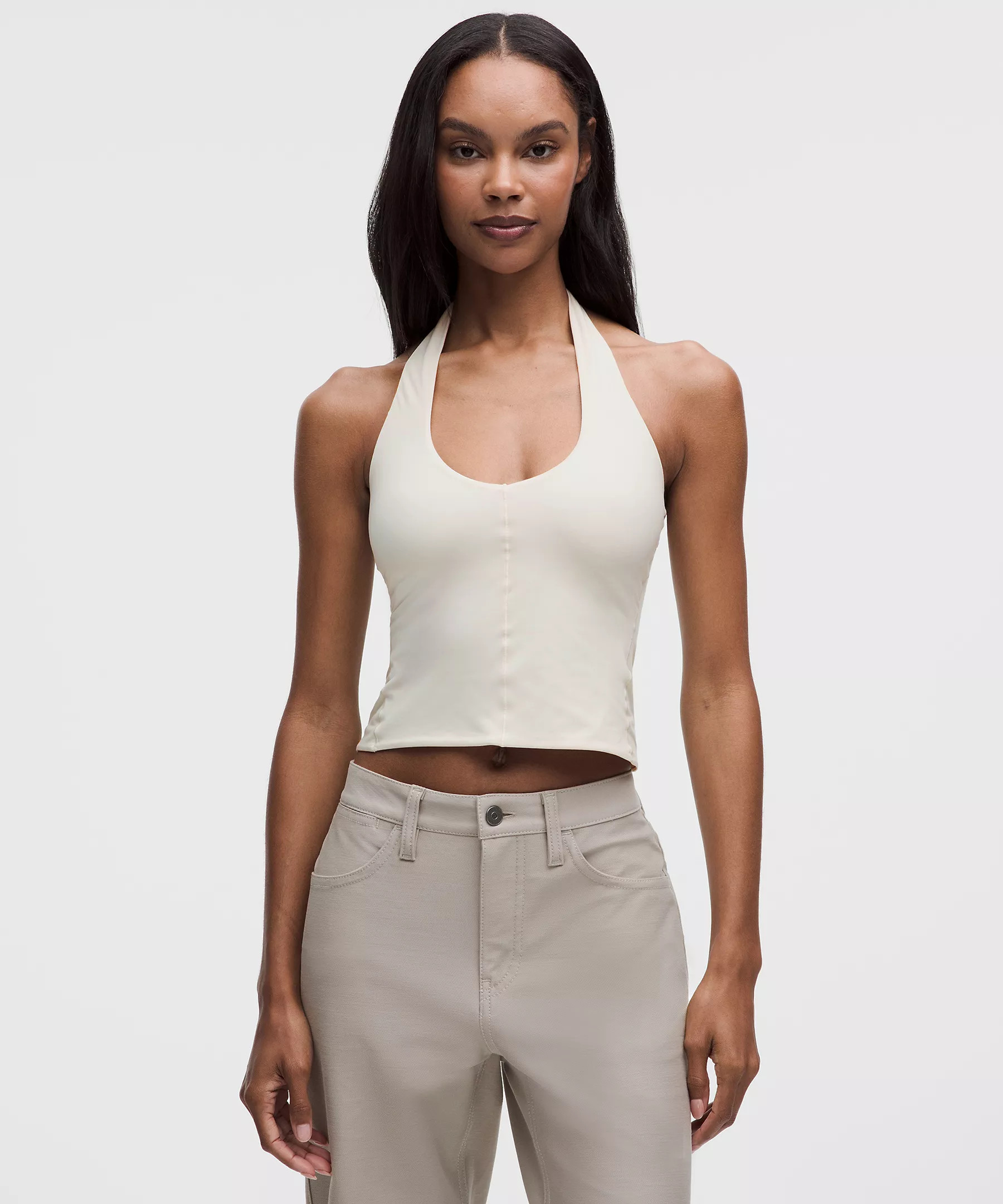 Wundermost Ultra-Soft Nulu Halter Tank Top | Lululemon (US)