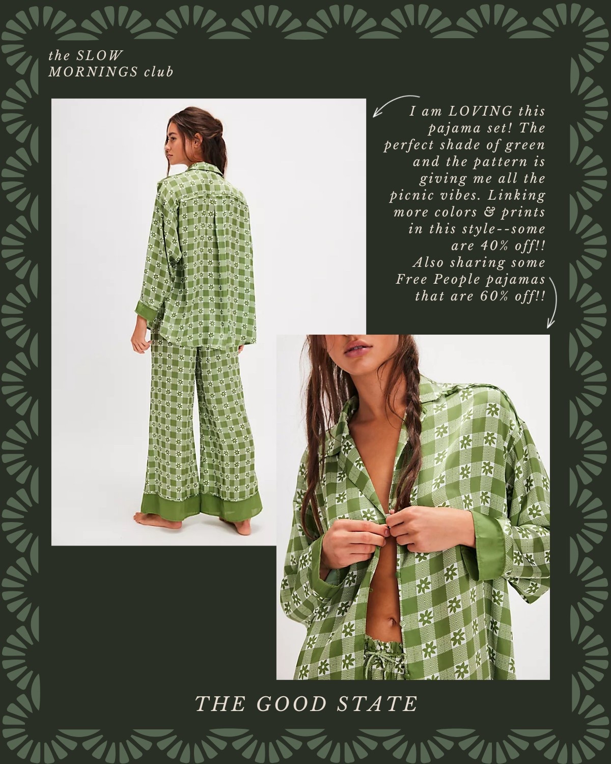 This collection is for those who embrace the slowed down rhythms on an early morning. For the ladies who linger with a cup of coffee in one hand and a journal in the other. For the ones who take notice of the sunlight dancing through the windows and breathes deep the aroma of freshly ground coffee as it’s prepared for the french press. This collection is for those who enjoy matching pajama sets and have one too many coffee mugs (if having too many is even possible). This is for those who are slowing down—even if just internally—in whatever season of life they find themselves in. This is for you☀️ The good state, Lauren England, Amazon, Vera Bradley, slow mornings, Emily lex, pottery barn, beauty, clean beauty, chappywrap, stationary, spring fashion, printfresh, coffee mugs, kitchen, living room, spring, spring home, tuckernuck, print fresh, summer outfit, summer fashion


#LTKStyleTip #LTKSaleAlert #LTKFindsUnder100