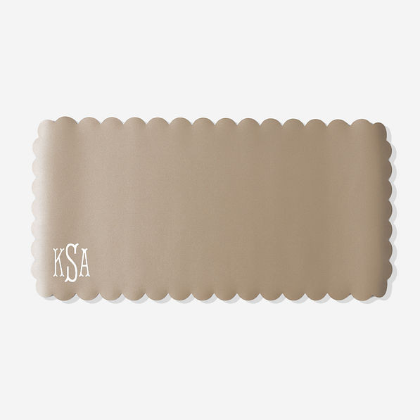 Monogrammed Desk Mat | Marleylilly