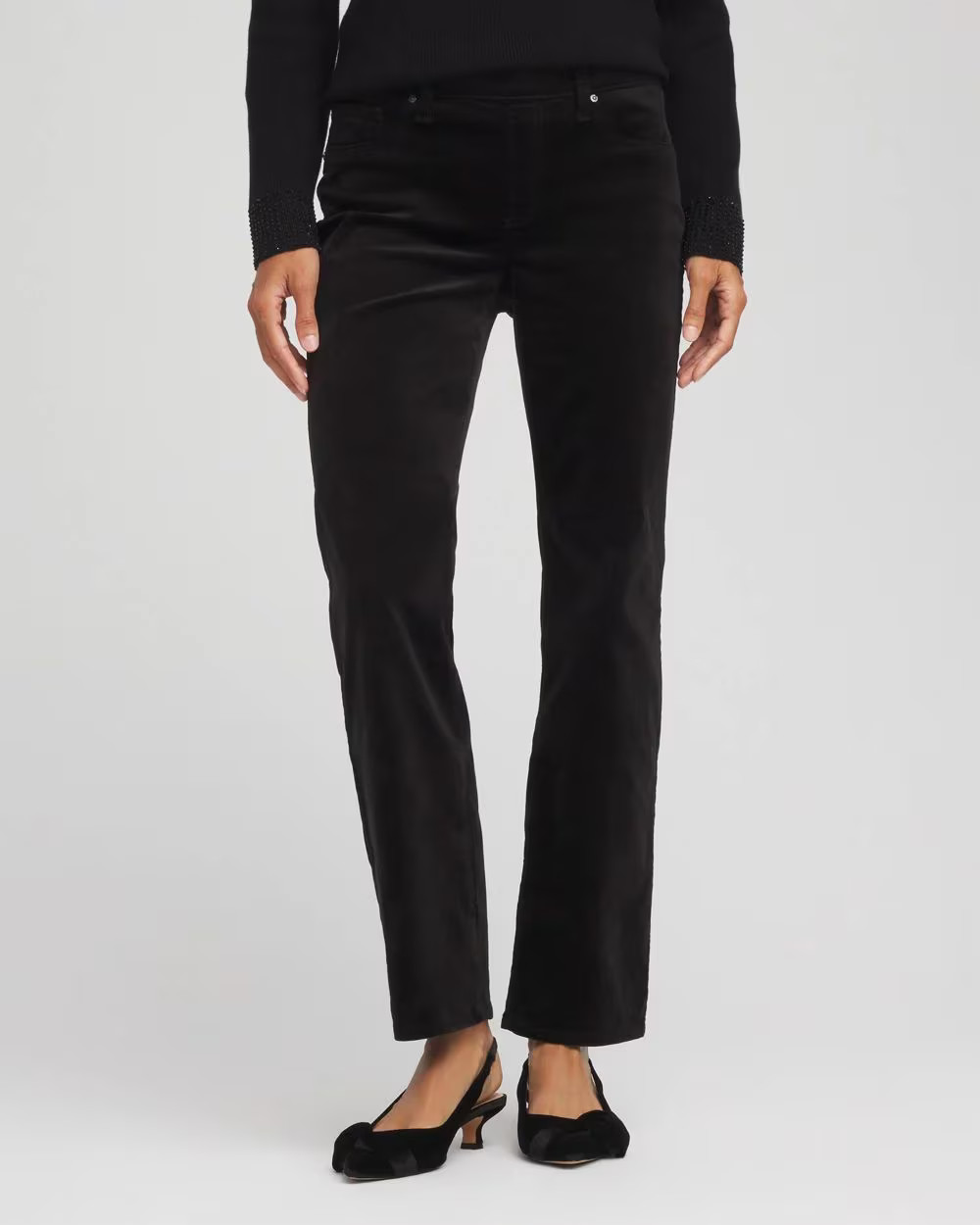 Velveteen Pull-On Flared Jeans | Chico's