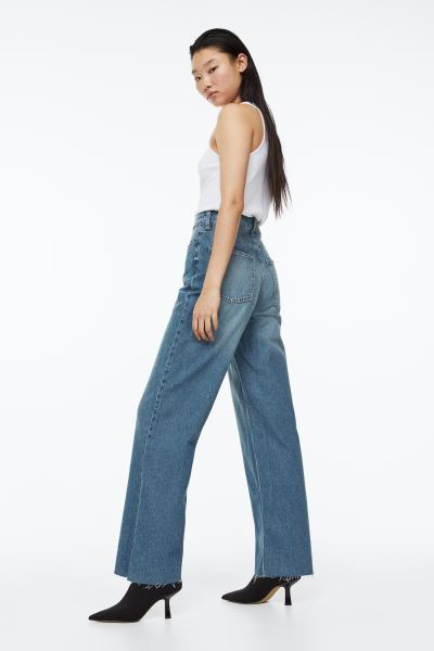 Wide Ultra High Jeans | H&M (US + CA)